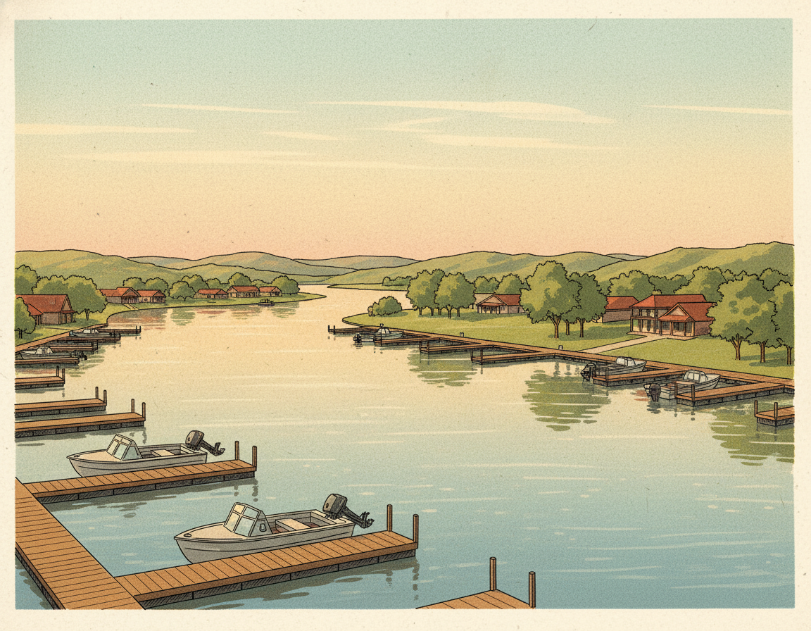 Lake Granbury waterfront near Harbor Lakes