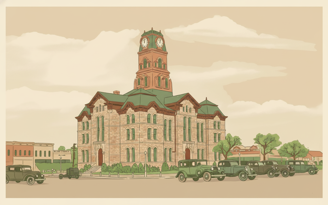 Community event on Granbury square
